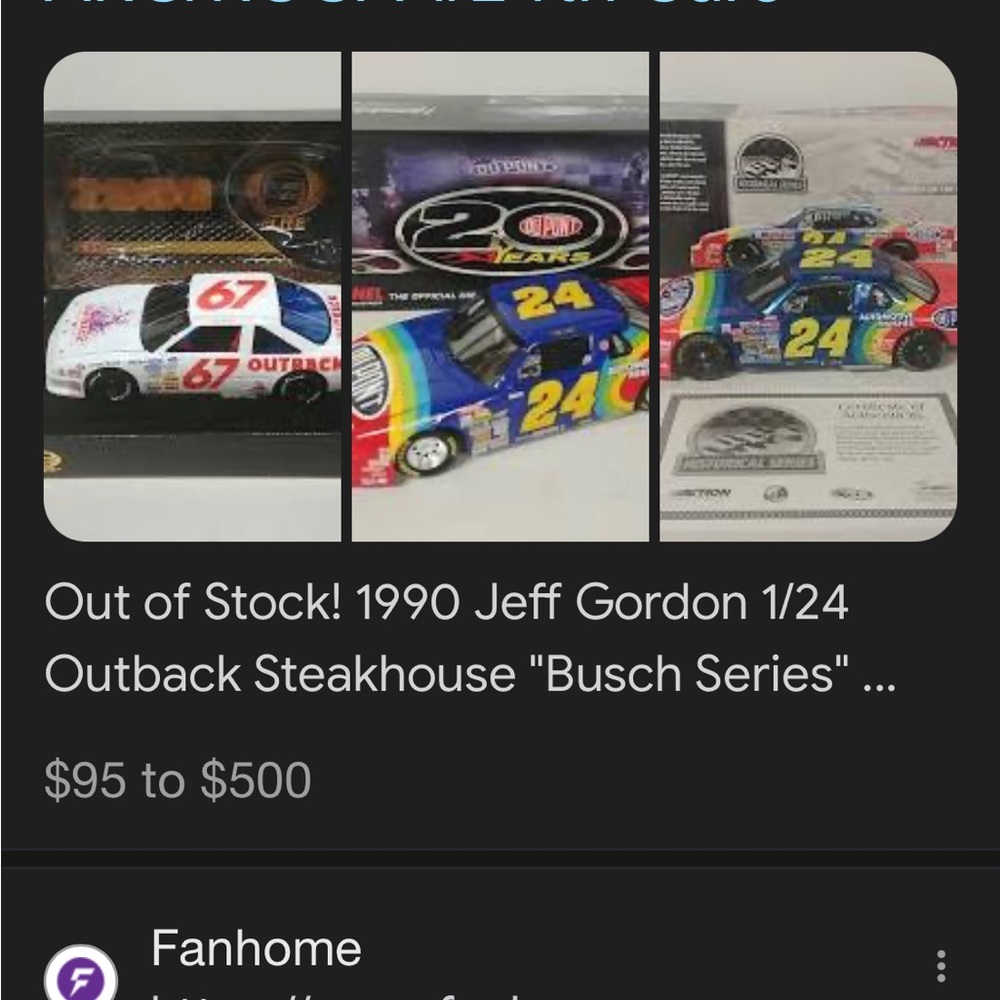 Blue Racing Car Toy - Picture 3 of 3